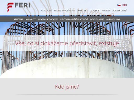 feri s.r.o. hradec králové - výroba betonářské výztuže a realizace monolitických konstrukcí