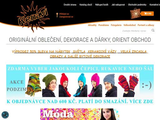 originální oblečení z nepálu a thajska léto zima, dekorace a dárky, orient obchod