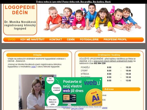 logopedická ordinace děčín