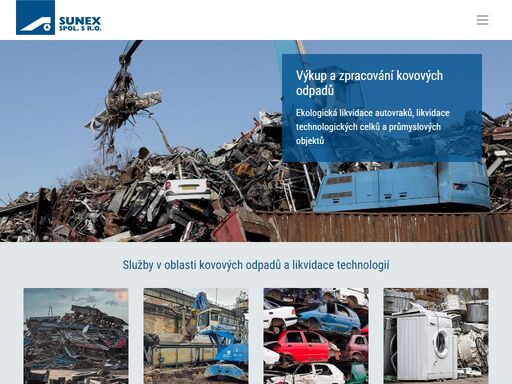 výkup a ekologická likvidace autovraků, kovového odpadu a elektroodpadu. demontáže a likvidace průmyslových objektů a zařízení.