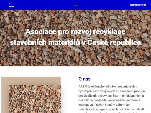 asociace pro rozvoj recyklace stavebních materiálů v české republice