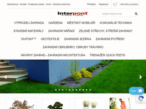 zahradní potřeby vysoce profesionální zahradní potřeby, geobuňky, proti kořenové bariéry - textilie rootcontrol, rootbarrier a racibloc od firmy dupont, kleště na sběr odpadků od firmy flora, kokosové rohože na svahy a zelené střechy, zahradní architektura.