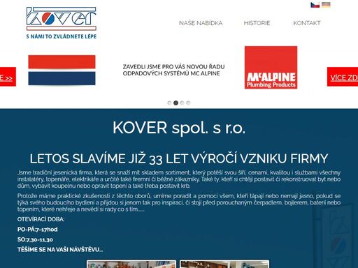 jsme firma nabízející sortiment pro všechny instalatéry, topenáře, elektrikáře a určitě také firemní či běžné zákazníky.