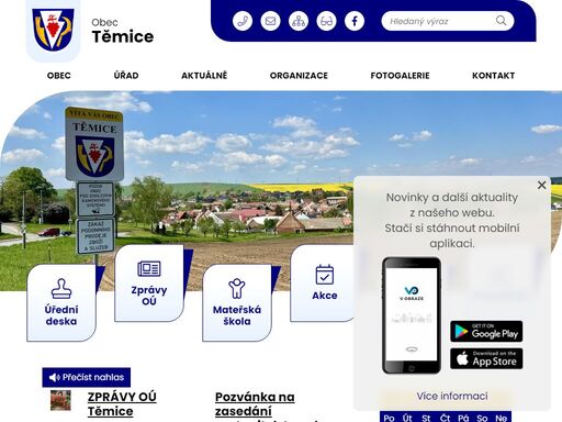 obec těmice