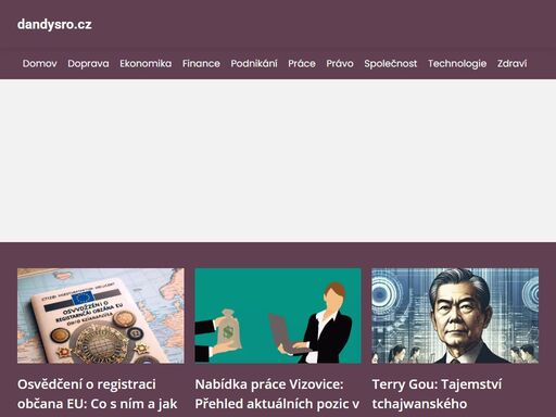 online magazín dandysro.cz nabízí zajímavý obsah pro moderní muže. články o módních trendy, lifestyle a kariéře. přečtěte si novinky!