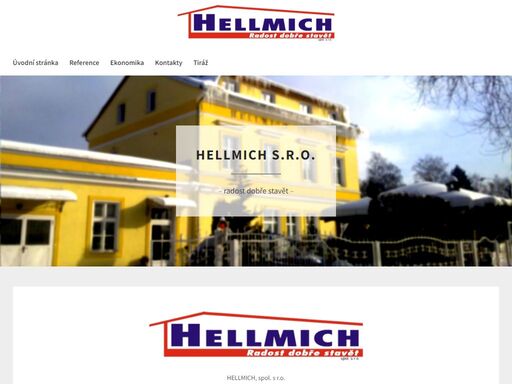 hellmich spol. s r.o. – radost dobře stavět – stavebních společnost mariánské lázně