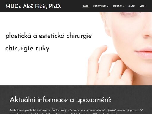 aktuální informace a upozornění: