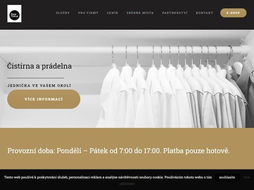 čistírna a prádelna třinec nabízí služby jak pro domácnosti tak pro malé či vetší podniky. poskytujeme také poradenství a distribuci detergentů.