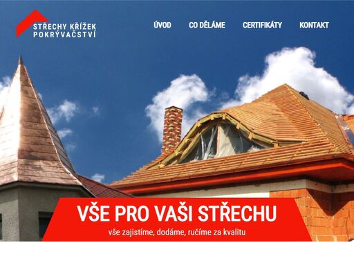 máme odborný personál, pravidelně školený u největších dodavatelů střešních materiálů. nabízíme profesionální zpracování všech navrhovaných střešních materiálů a technologií k provádění střech, dle ekonomických možností a požadavků zákazníka.