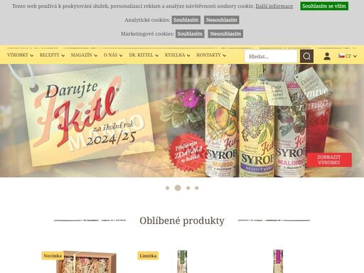 kitl s.r.o. je rodinná společnost, která vznikla v roce 2007 v jizerských horách. specializuje se na výrobu bylinných či ovocných sirupů, medovin a minerálních vod, s důrazem na využívání surovin z biologického a k přírodě šetrného hospodářství. název společnost je odkazem na postavu legendárního léčitele a doktora jana josefa antonína eleazara kittela.