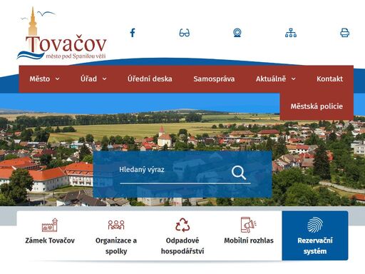 oficiální stránky města tovačov