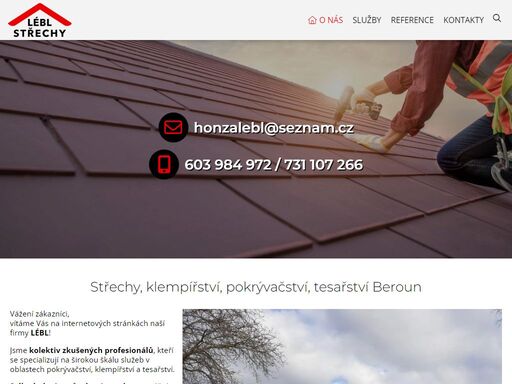 střechy na klíč, klempířské, pokrývačské, tesařské práce černošice, hořovice, dobříš, hostivice, rakovník, kladno, roztoky, slaný, dobřichovice, mníšek pod brdy