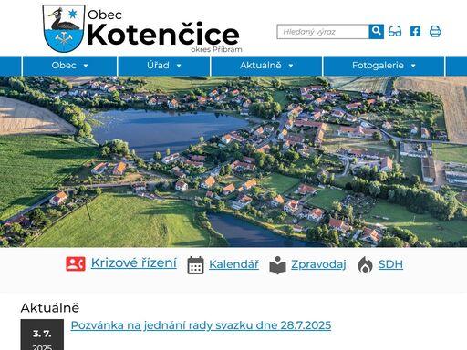 obec kotenčice