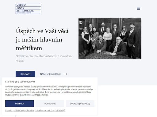 jsme advokátní kancelář, pro kterou je úspěch ve vaší věci naším hlavním měřítkem. nabízíme dlouholeté zkušenosti a inovativní řešení.