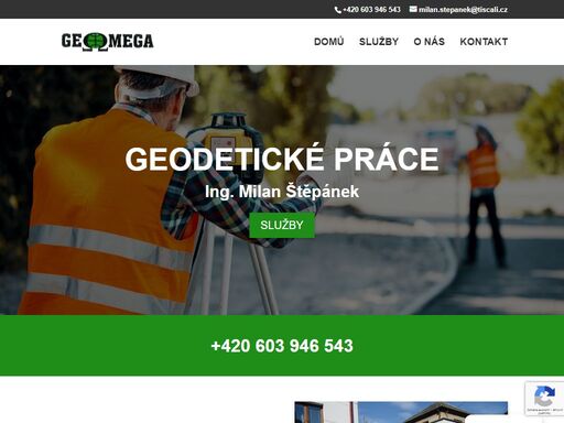 firma geodeta ing. milana štěpánka - geomega poskytuje veškeré geodetické práce v okrese havlíčkův brod a okolí. navštivte naši webovou stránku pro více informací.