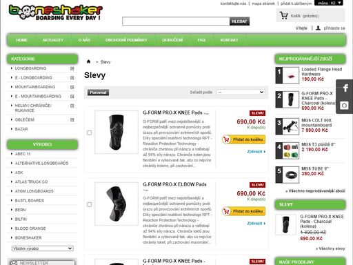 boneshaker e-shop - vybavení pro longboarding, mountainboarding, powerkiting a jiné board sporty.