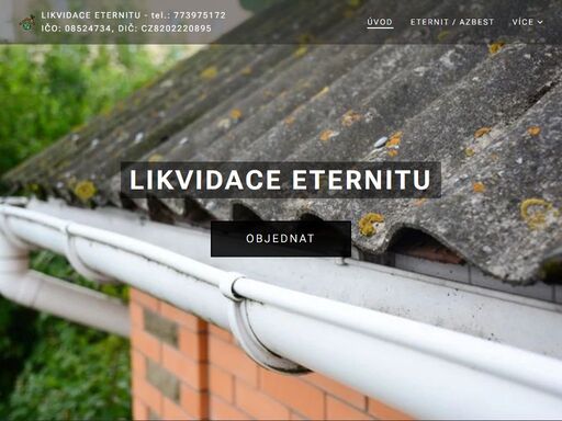 jsme team profesionálů připravených vám pomoci s likvidací eternitu a azbestu