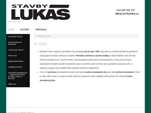 www.stavbylukas.cz