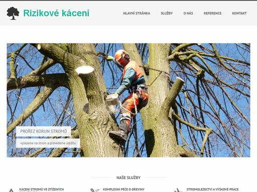 havarijní a rizikové kácení stromů a údržba stromů stanislav kamarád.