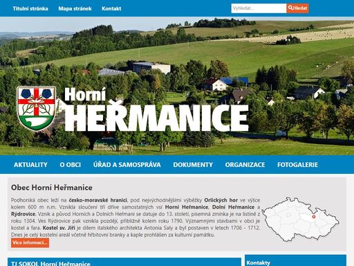 oficiální stránky obce horní heřmanice, okr. ústí nad orlicí.
