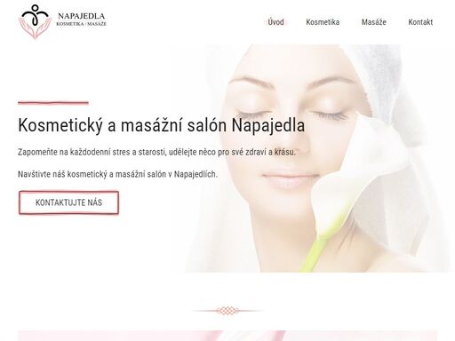 kosmetický salón napajedla v zlínském kraji nabízí kvalitní služby za příznivé ceny s použitím špičkových přístrojů a značkové kosmetiky. pokud máte zájem o odpočinek, relaxaci a příjemnou masáž, navštivte náš salon.