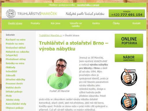 www.truhlarstvi-marecek.cz