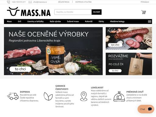 jsme rodinné řeznictví v liberci. nadšenci, kteří zběhli z kanceláře k řemeslu. začínali jsme v roce 2018 v českém dubu, teď v liberci vyrábíme sušené maso podle vlastních receptur, uzeniny bez zbytečných konzervantů a bouráme čerstvé maso od farmářů z okolí, zrajeme hovězí maso na steaky a na prodejně máme i plno…