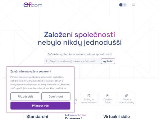 založení firmy nebo osvč rychle a bez starostí. nabízíme virtuální sídlo, prodej ready-made firem, změny ve společnostech a právní služby.