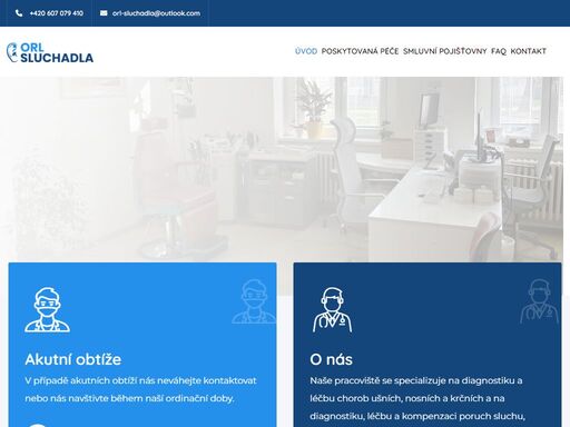 naše pracoviště se specializuje na diagnostiku a léčbu chorob ušních, nosních a krčních a na diagnostiku, léčbu a kompenzaci poruch sluchu, hlasu a řeči u dětí i dospělých.