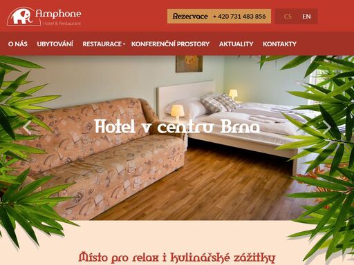náš hotel a restaurace jsou klidné místo k odpočinku, místo, které nabízí příslovečnou laoskou pohostinnost. náš rodinný podnik je oázou klidu v centru brna. rezervujte si u nás místo ještě dnes.