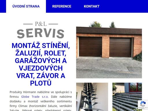 produkty hörmann nabízíme ve spolupráci s firmou zámečnictví techlovský. dále nabízíme dodávku a montáž veškerého sortimentu firmy climax (horizontální žaluzie, vertikální žaluzie, látkové rolety, předokenní rolety, markýzy a sítě proti hmyzu) ve spolupráci s interiérovým studiem apokork.