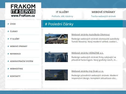 tvorba webových stránek, kódování graficých šablon