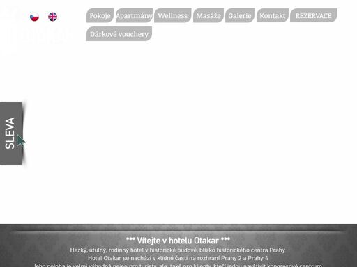 hotel otakar praha na rozhraní prahy 2 a 4, ubytování ve *** hotelu, wifi zdarma, recepce 24/7, lobby bar, privátní wellness centrum, útulné pokoje, pizza