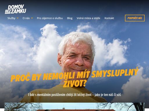 chceme dokázat, že lidé s mentálním postižením mohou  žít běžným životem. domov bez zámku je první plně transformovaná příspěvková organizace kraje vysočina.