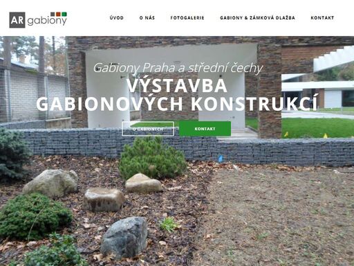 společnost a.r.g. stavby s.r.o. se specializuje na výstavbu gabionových plotů, okrasných či opěrných zdí a prvků zahradní architektury. 