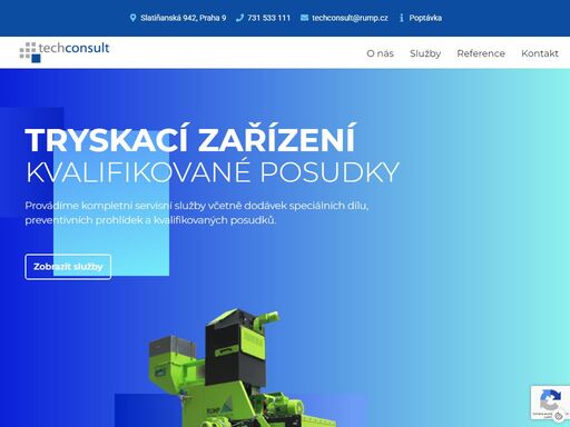 nabízíme kompletní servisní služby, montáž, dálkové sledování tryskacího procesu i modernizaci zařízení se starším datem.