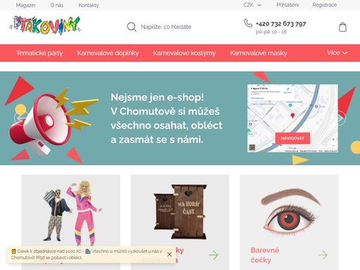 ?? párty začíná u nás! ?? kostýmy, dárky a bláznivé nápady, co rozesmějí i tchýni!. chcete se stát hvězdou každé párty? ať už chystáte halloween, retro večírek ve stylu 80. let, oslavu padesátin nebo rozlučku se svobodou, u nás najdete vše, co potřebujete!
?? masky a kostýmy – od děsivých po legrační ?? dekorace a…