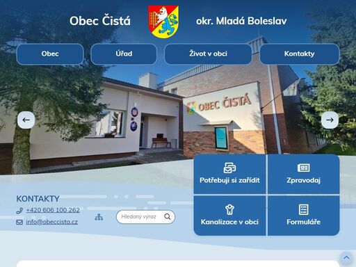 www.obeccista.cz