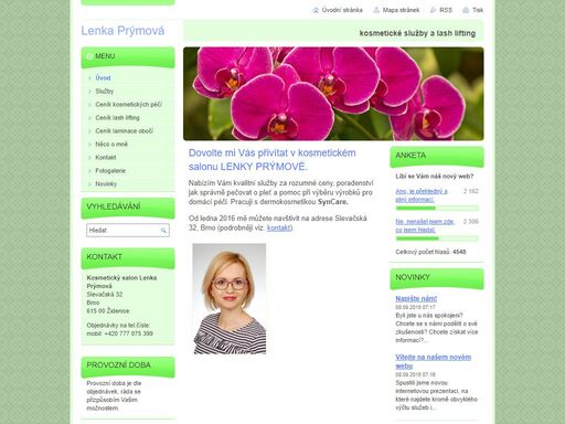 nabízím kosmetické ošetření na bázi přípravků syncare. lenka prýmová