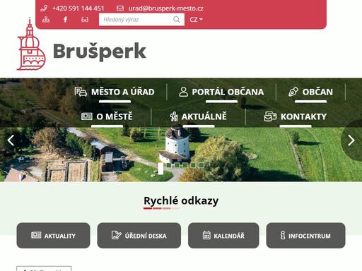 oficiální stránky města brušperk