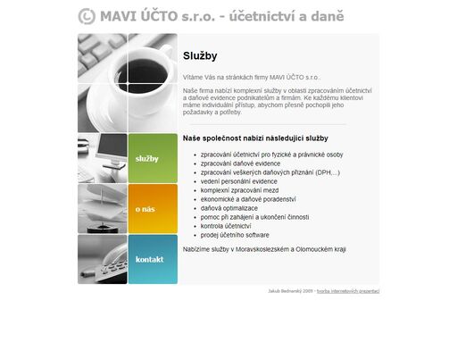 mavi účto s.r.o. - účetnictví a daně