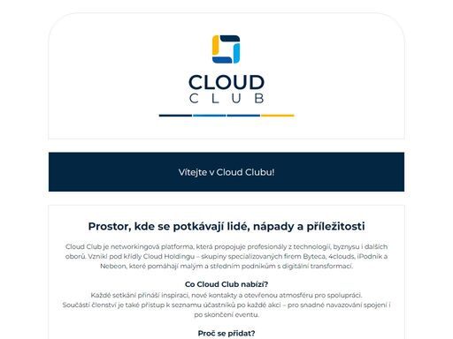 cloud club networking