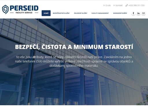 bezpečnostní a úklidové služby - facility management
