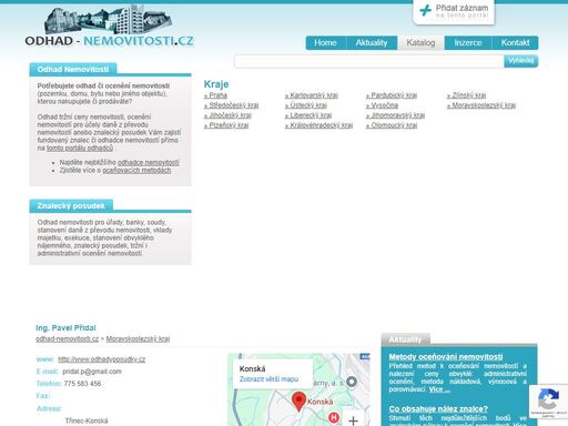 vyhotovení znaleckých posudků pro oceňování vozidel, zemědělské a manipulační techniky, strojů, zařízení, spotřební a výpočetní elektroniky.
