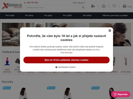 sexshop - nabídka erotického zboží. sexshop má erotické pomůcky dárky a slevy pro každého, tisíce zboží skladem. nejlevnější, nejrychlejší, 100% diskrétní