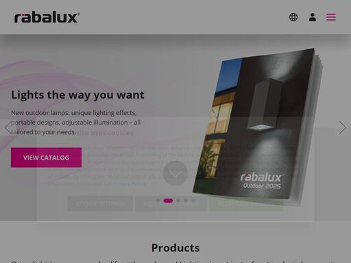 rábalux - lighting technique centre