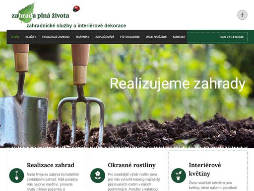máme přes 10 let praxe dekorujeme interiéry i exteriéry realizujeme zahrady nabízíme kvalitní služby respektujeme vaše přání návrhy a konzultace zdarma