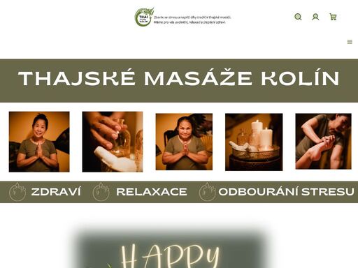 100% originální thajské masáže