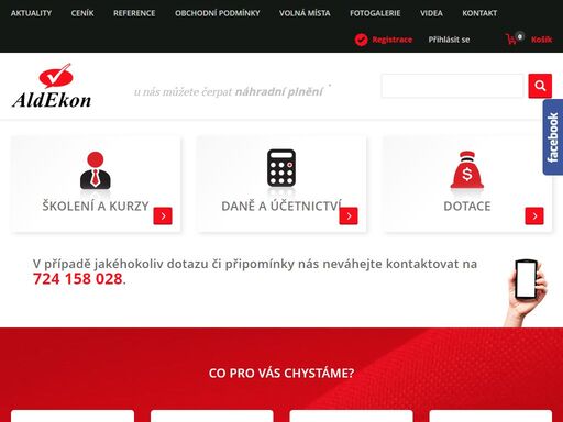 aldekon: pořádáme odborná školení, firemní školení, vyhledáváme příležitosti a úspory, zpracováváme účetnictví, prostějov a olomouc