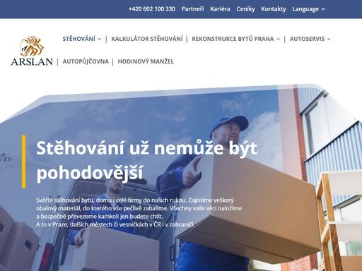 svěřte stěhování bytu, domu i celé firmy do našich rukou. zajistíme veškerýobalový materiál, do kterého vše pečlivě zabalíme.